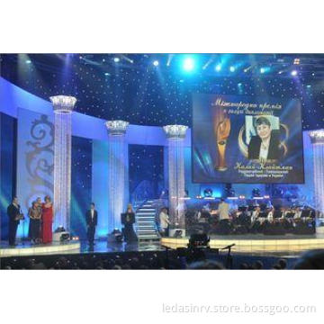 Shenzhen china  P7.62 Indoor rental led screen display vide